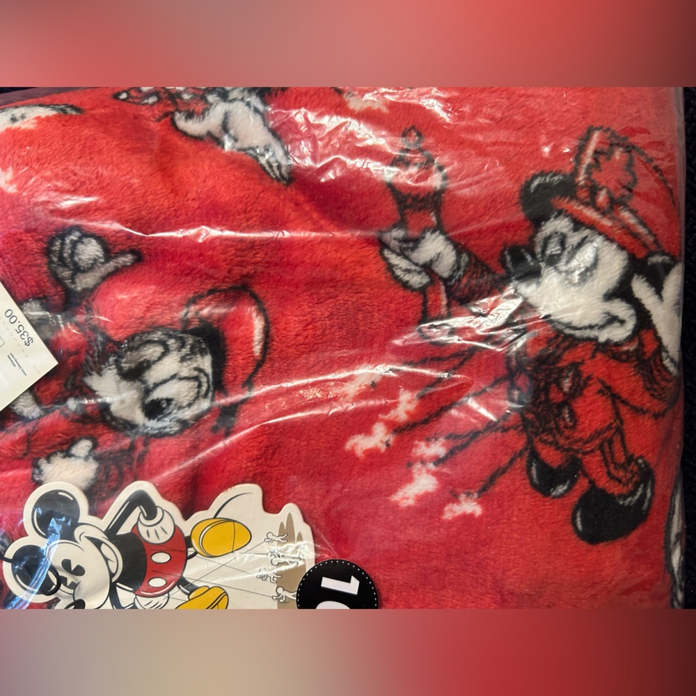 Adult Unisex Mickey & Friends Plush Fleece Pants - Picture 6 of 7
